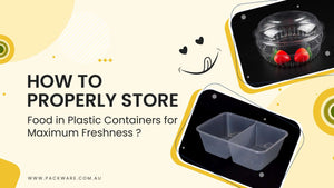 disposable plastic food containers