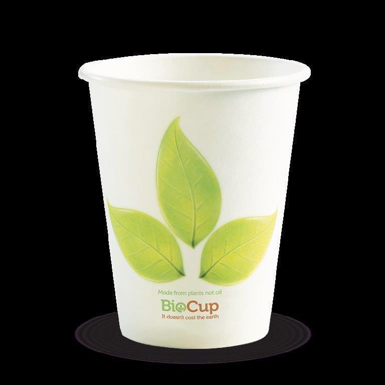BioCup - 8oz Coffee Cup - Single wall Paper Cup - Packware