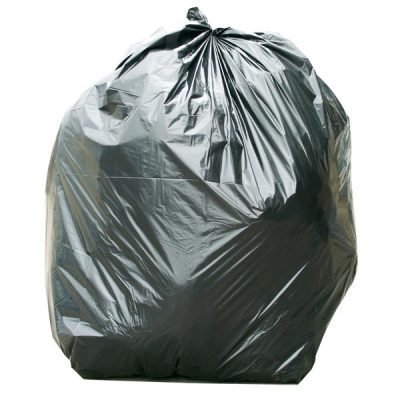 120 Litre Heavy Duty Garbage Bags SUPERBLACK 100% Recycled