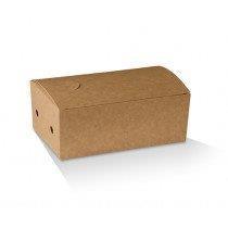 Snack Box Paper Box Small Brown Kraft - 172mm x 104mm x 55 mm - Packware