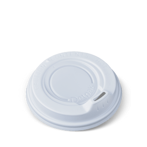 8oz Detpak Spout Lids-White - Packware