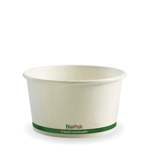 Paper Bowl-White-12oz/355ml-Biopak - Packware