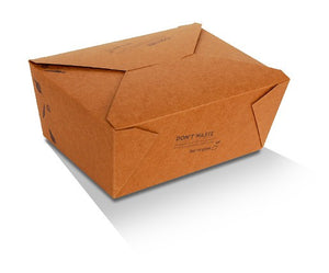 PLA Coated Lunch Box Medium 200pc/ctn