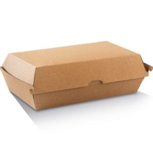 Snack Box-LARGE Brown Corrugated 150/CTN