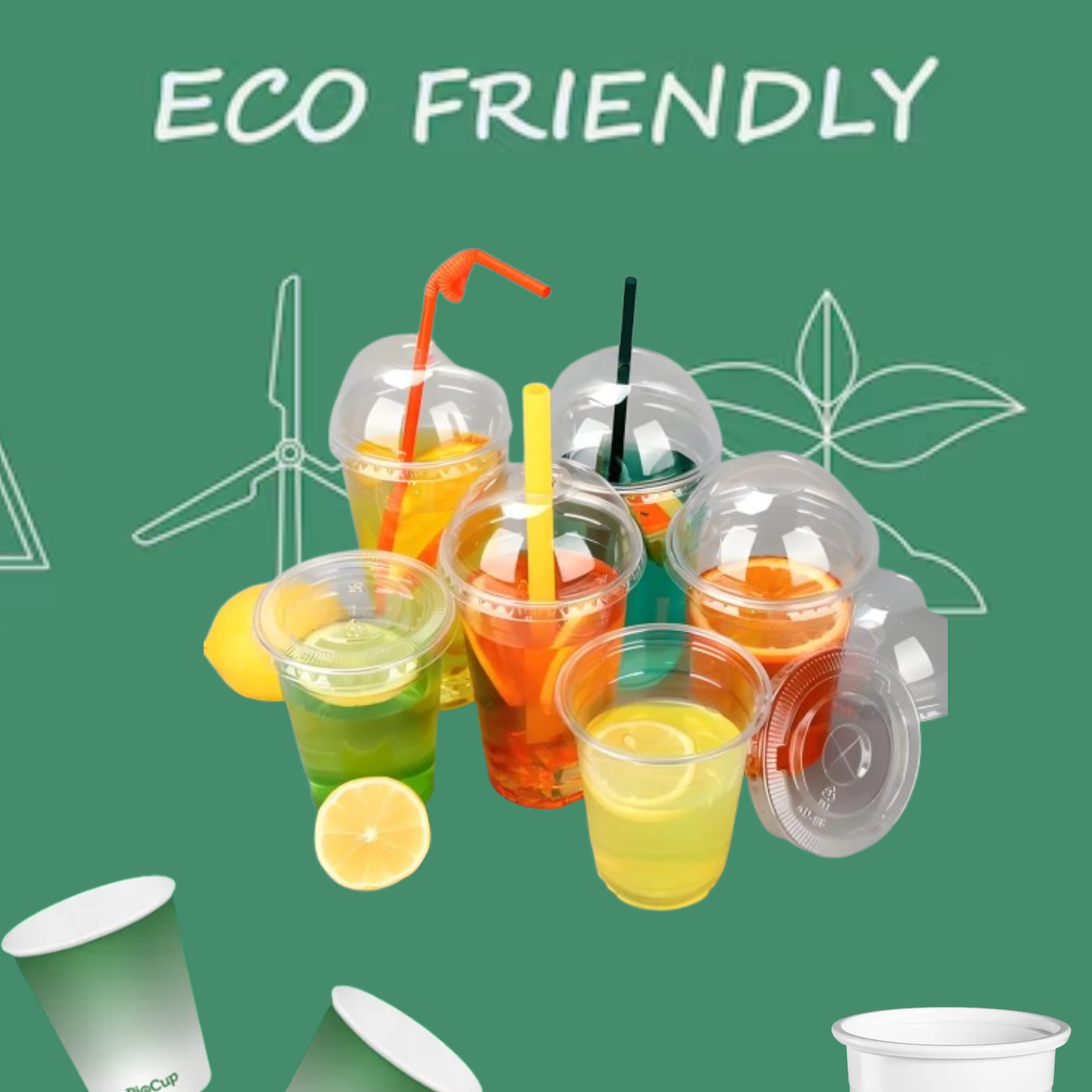 Best Plastic Cups with Lids | Disposable & Biodegradable Plastic Cups Supplier | Packware