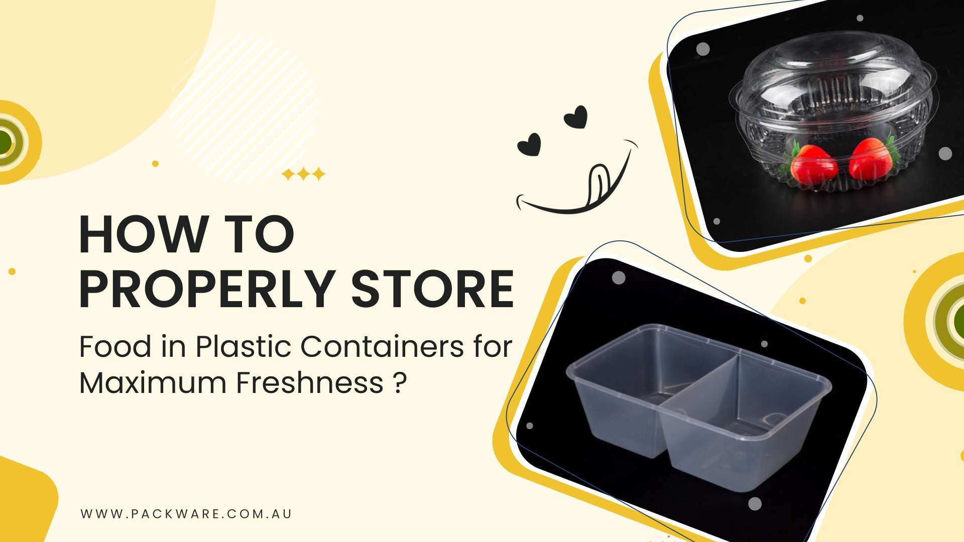 Read This Before Storing Your Food In A Plastic Container