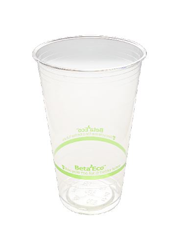 BetaEco 425ml RPET Green Line Weights & Measured Approved Cup
