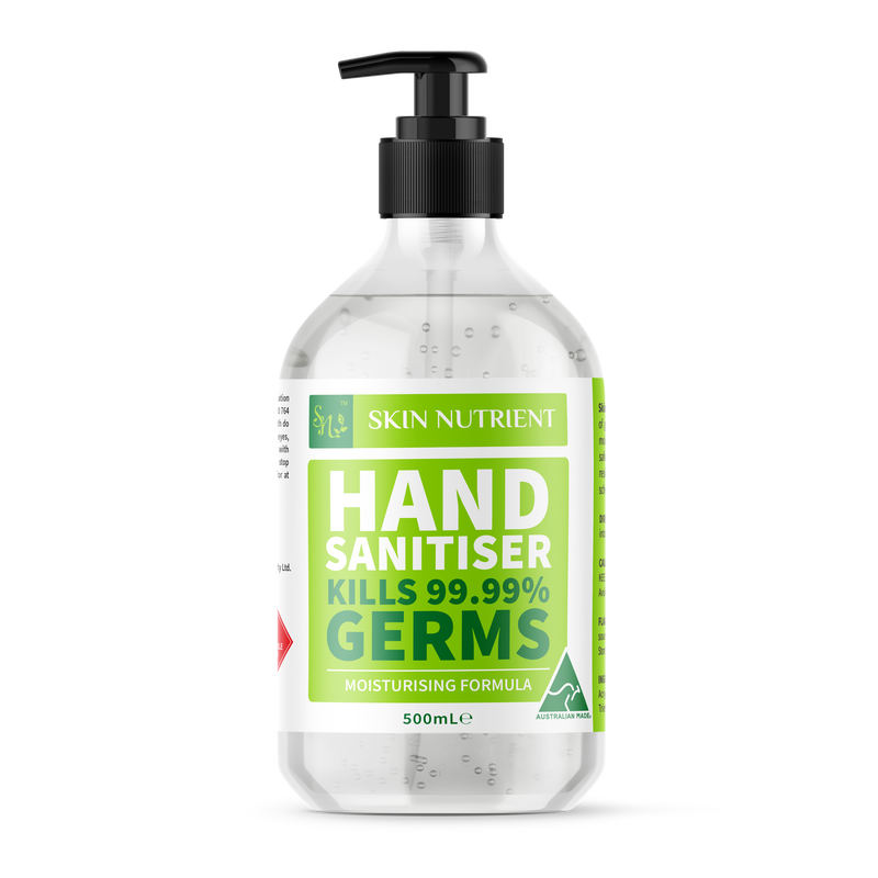 Sanitising Hand Gel - Germ-O 500ml (Ethyl Alcohol 70%) with Vitamin E