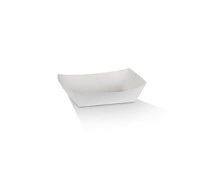 #1 EX Small Tray /White Cardboard 1000/CTN - Packware