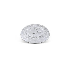 1 oz PET Flat Lid/No Hole 5000pc/ctn - Packware