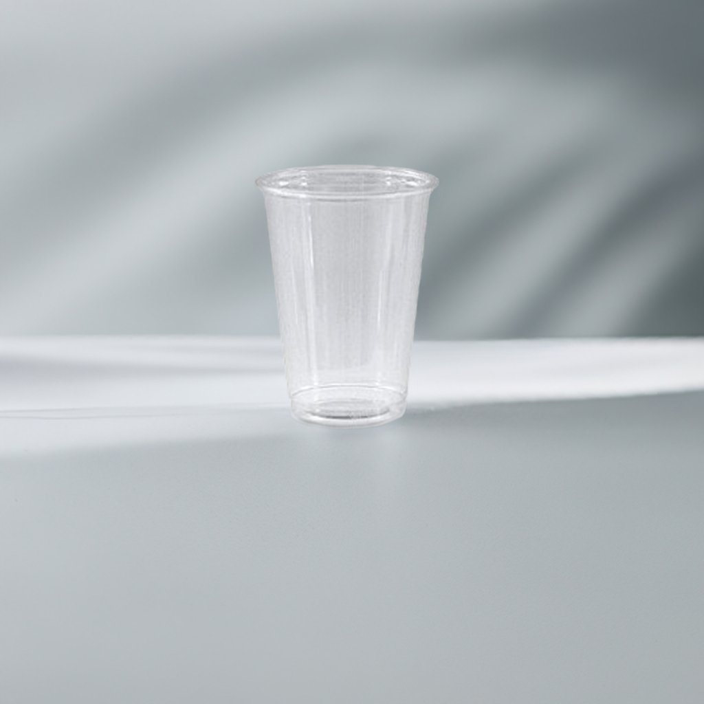12oz Clear Plastic Cups - PET Disposable Drinking Cups - 1000 / Carton - Packware