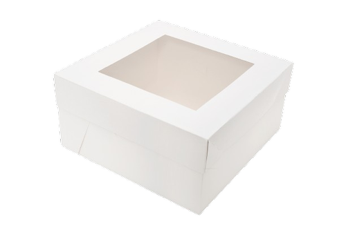 Cake Box 12x12x6" Window 50/CTN