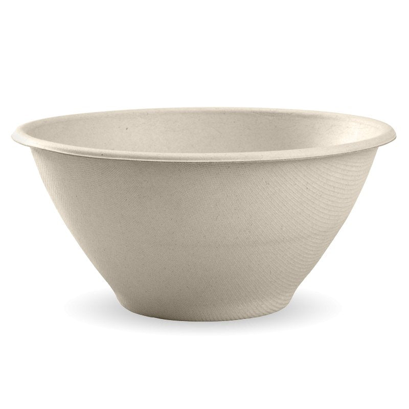 1,420ml / 48oz Natural BioCane Bowl - Packware