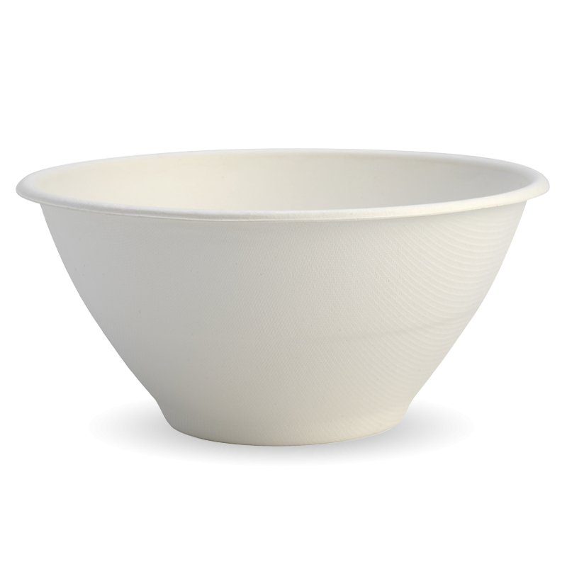 1,420ml / 48oz White BioCane Bowl - Packware