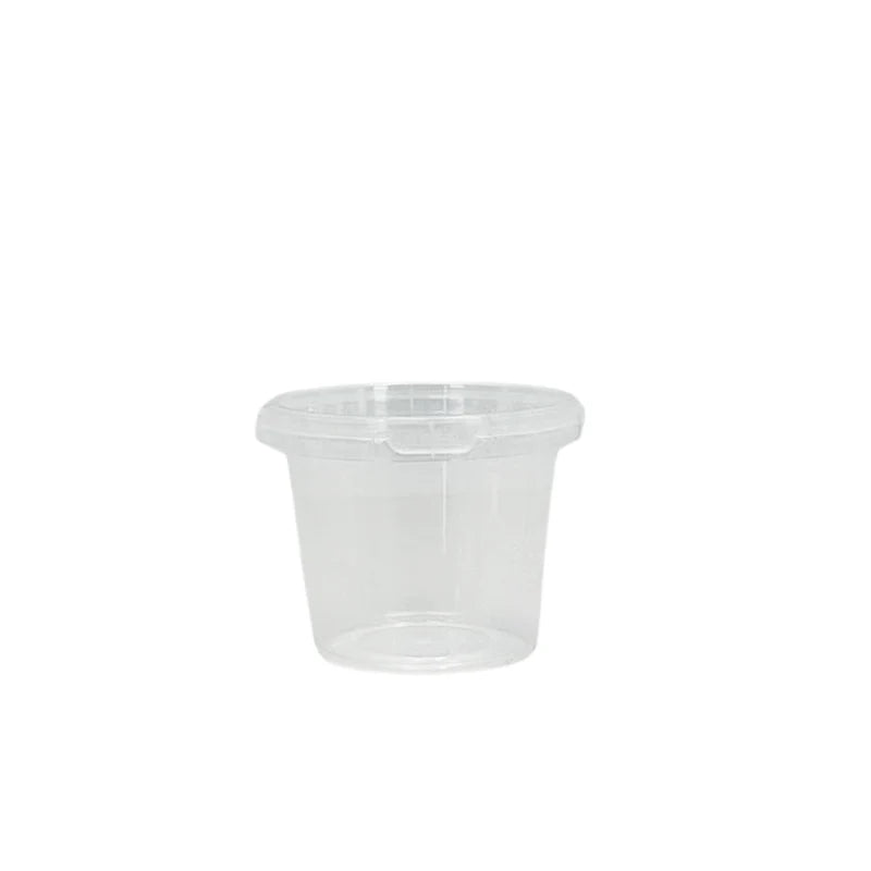 16oz/500mL Clear Fruit/Milk Tea Tamper Proof Bucket Cups - 300pcs