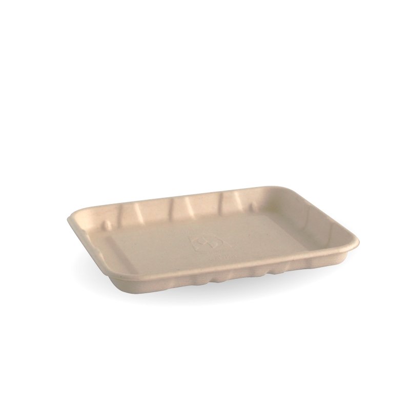 16x14x2cm / 6x5" BioCane Produce Tray - Packware