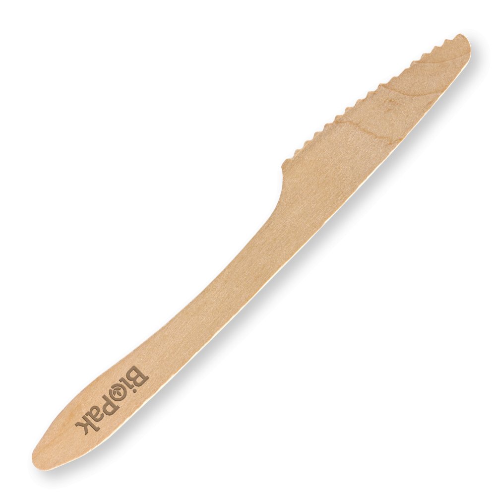 19cm Coated Wood Knife - Packware