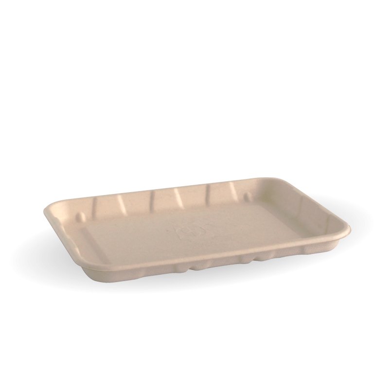 19x14x2cm / 7x5" BioCane Produce Tray - Packware
