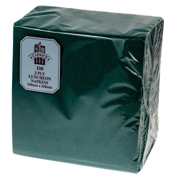 2 ply Luncheon Napkins-Pine Green