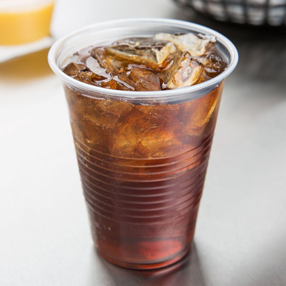 200ml Clear Plastic Cups Disposable Drinking Cups, - Packware