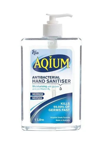 Aqium Anti Bacterial Hand Sanitizer 1 Litre