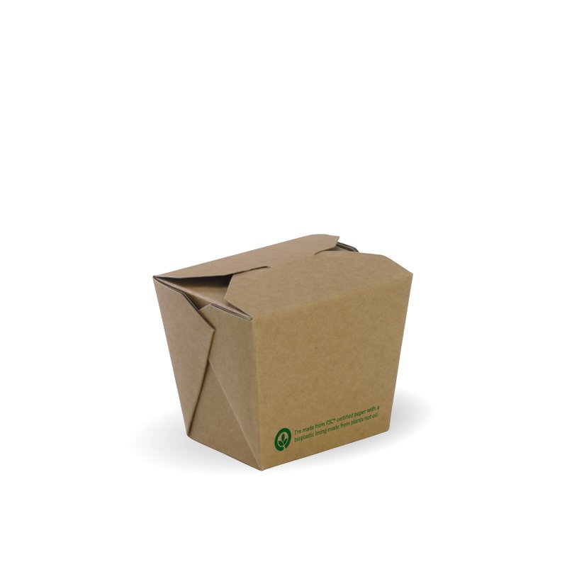 240ml / 8oz BioBoard Noodle Box - Packware