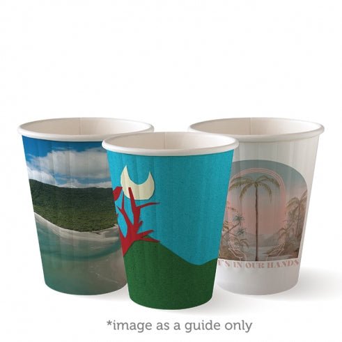 255ml / 8oz (80mm) Art Series Double Wall BioCup - Packware