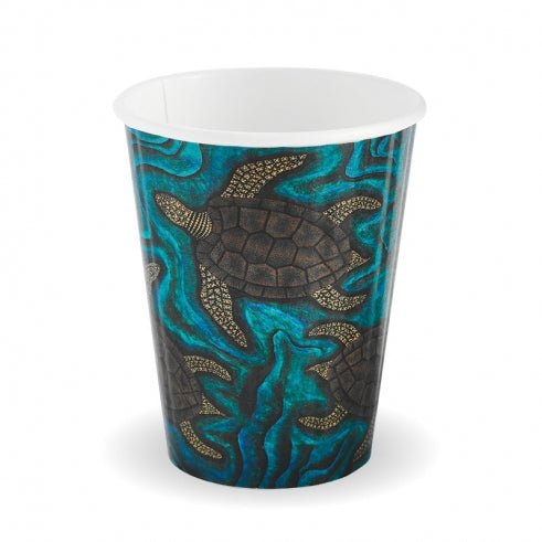 255ml / 8oz (80mm) Indigenous Art Double Wall BioCup - Packware