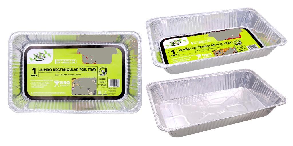 Roster Containers Buy Aluminium Roster Foil Tray Deep 52.5x32.5x8.5 – DFR03 in Melbourne ...