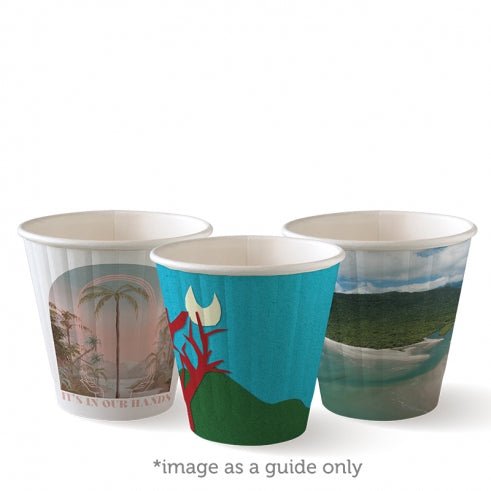 295ml / 8oz (90mm) Art Series Double Wall BioCup - Packware