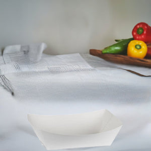 #3 Medium Tray/White Cardboard 500/CTN - Packware