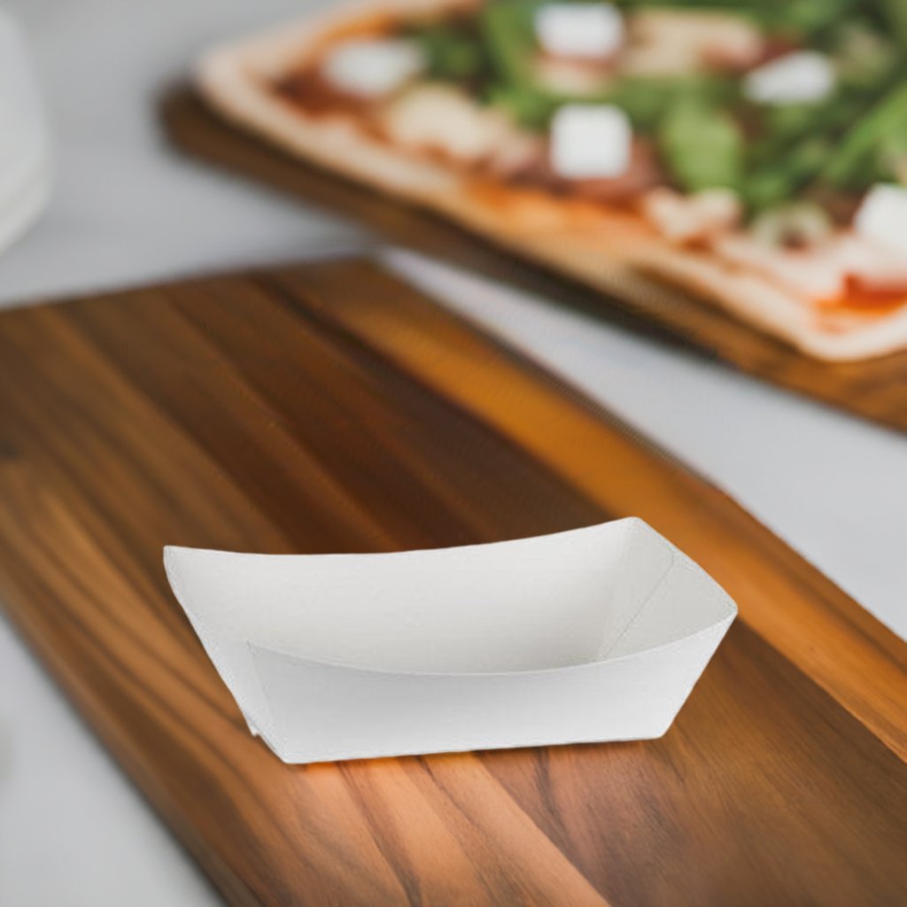 #3 Medium Tray/White Cardboard 500/CTN - Packware