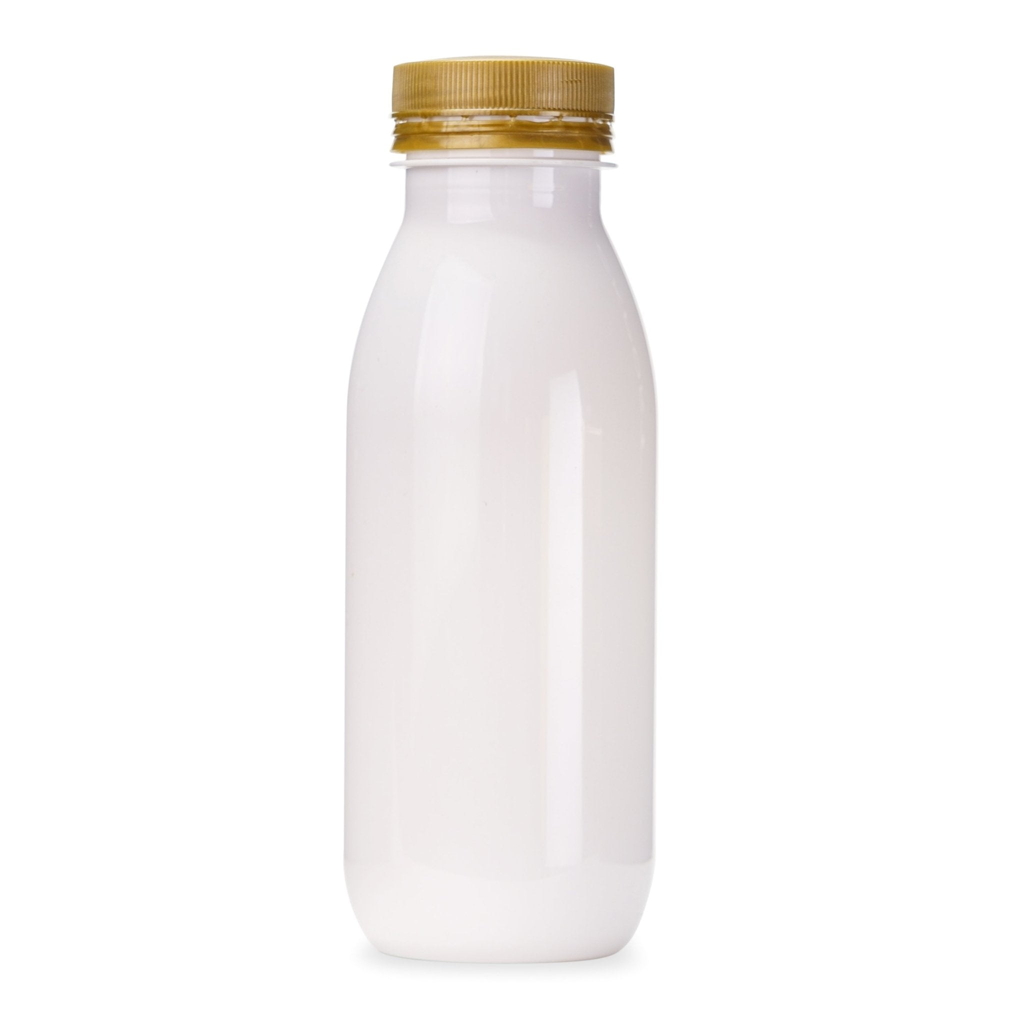 300ml Round Bottles Clear PET Plastic With Lids 38mm Tamper Evident - Packware