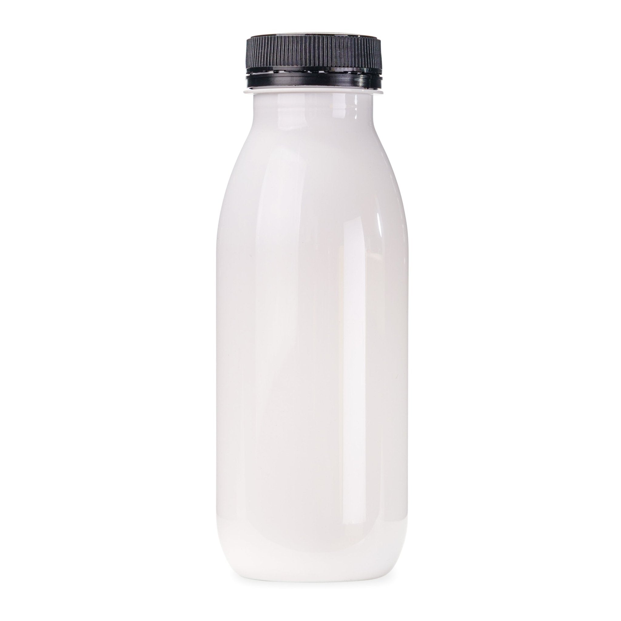 300ml Round Bottles Clear PET Plastic With Lids 38mm Tamper Evident - Packware