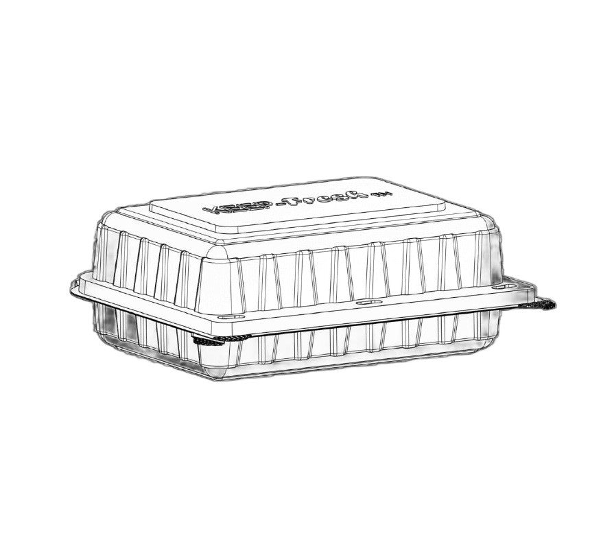 PL2 Clam Pack - Versatile Packaging Solution-147x97x65mm