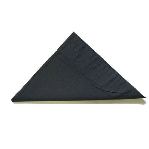 2 Ply Luncheon Napkins-Black