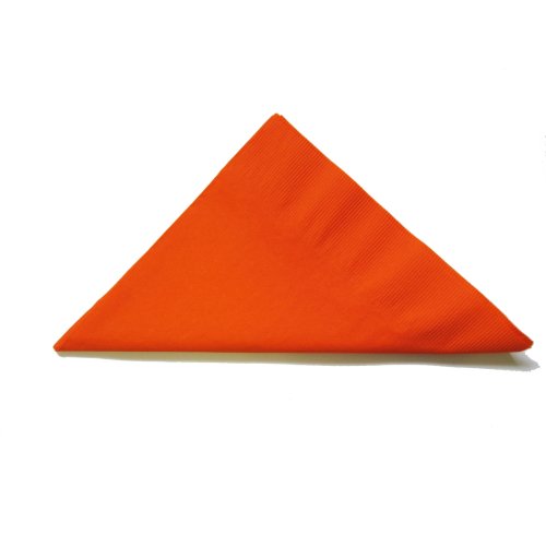 Orange Dinner Napkin 2 Ply 40x40cm