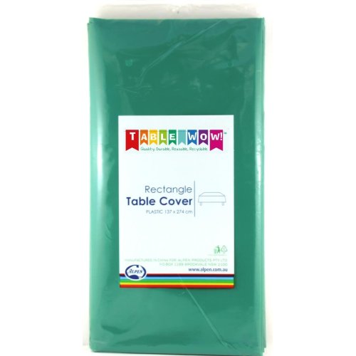 Green Disposable Rectangular Tablecover