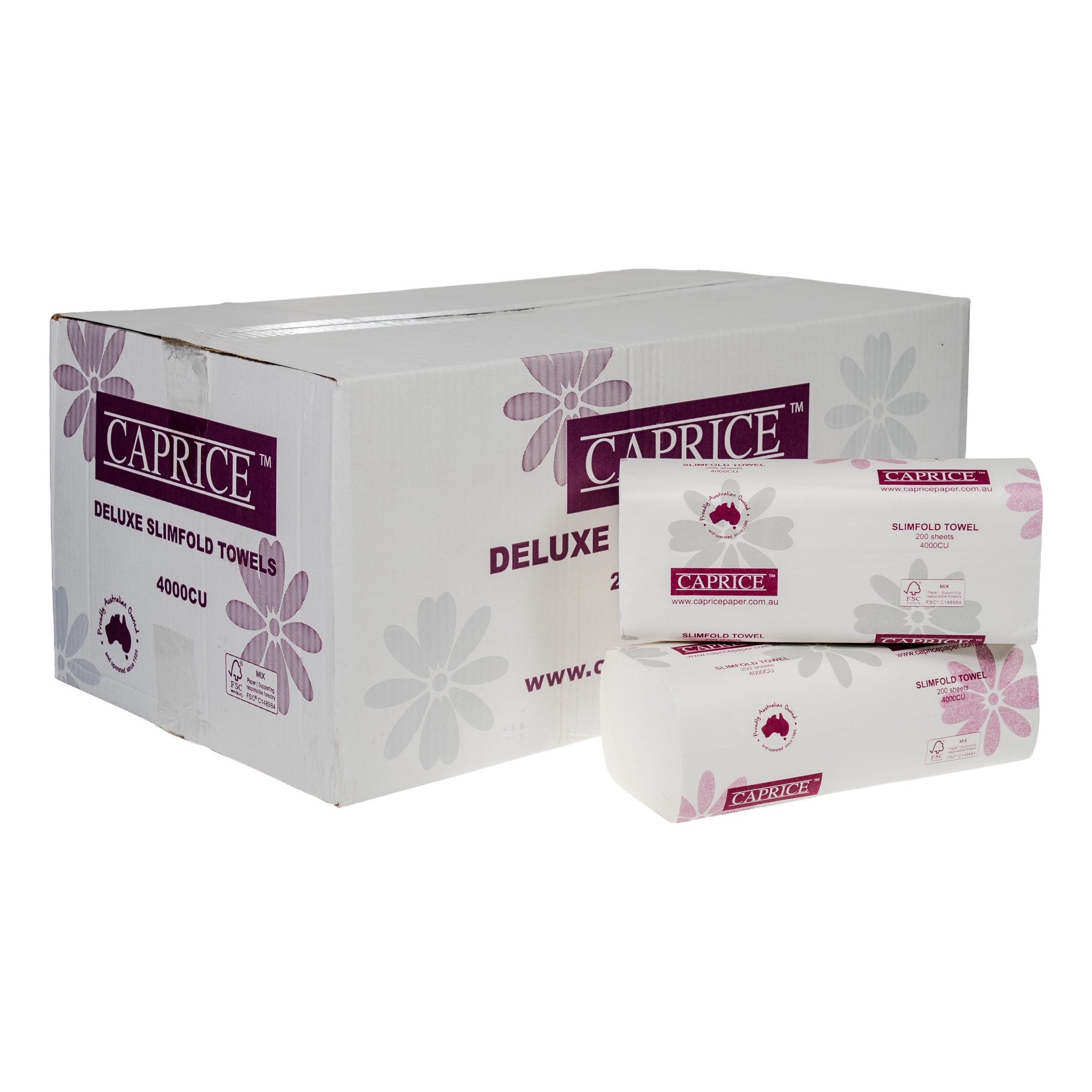 Caprice Slimfold Interleaved Towel 22.5cm x 23cm