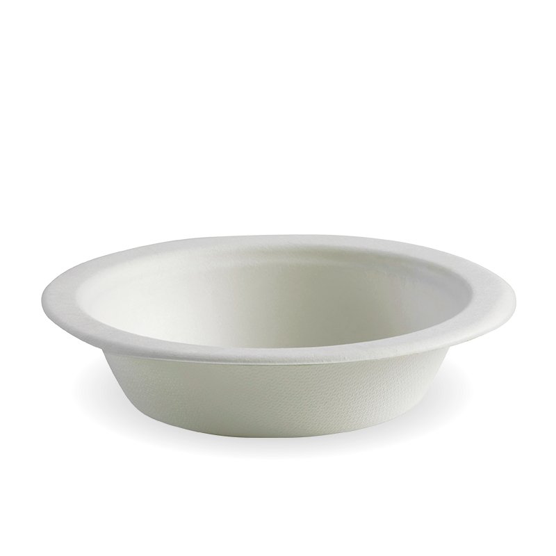 470ml / 16oz White BioCane Bowl - Packware