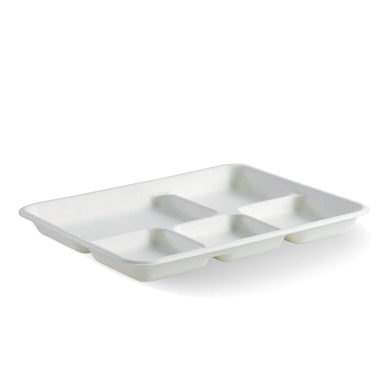 5 - Compartment BioCane Tray - Packware