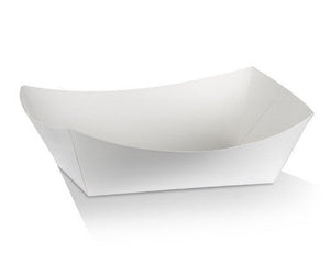 #5 EX - Large Tray/White Cardboard 200/CTN - Packware