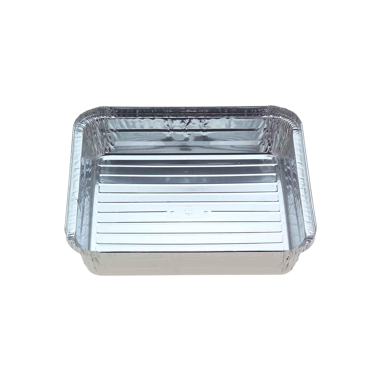 7127 Foil Containers Large Square 2965ml (125 per carton) - Packware