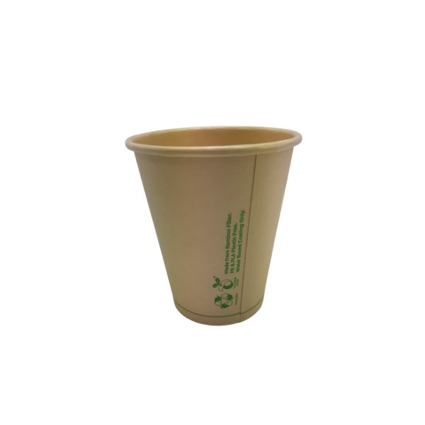 8oz Aqueous Coated Bamboo SW Cup 1000pc/ctn - Packware