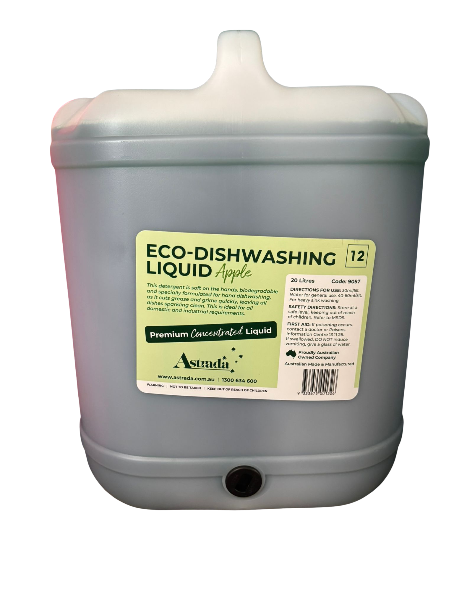 Eco Dishwashing Liquid APPLE 20 Litre