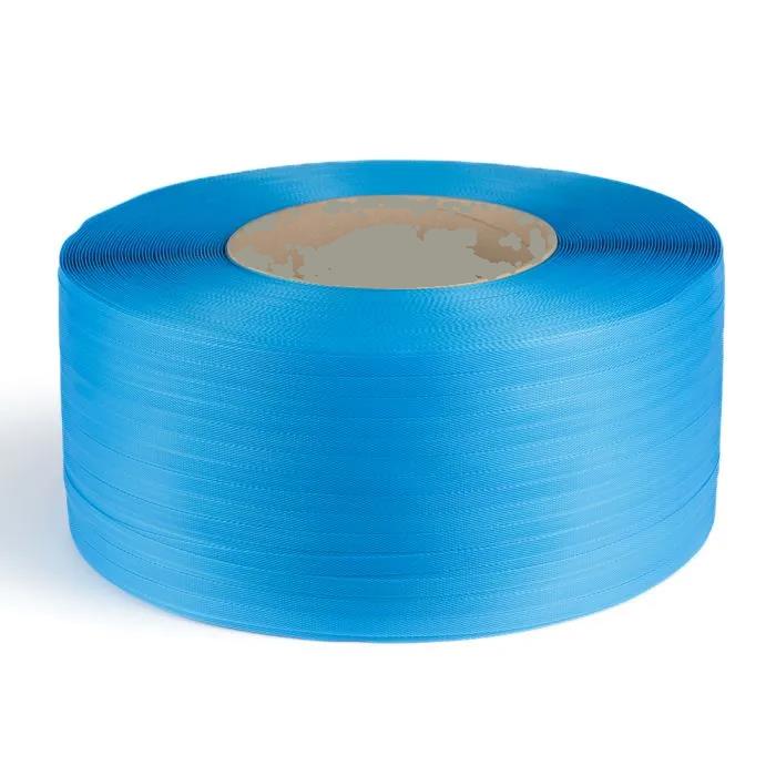 PP Strapping 12X3000m Premium, Blue, Machine roll