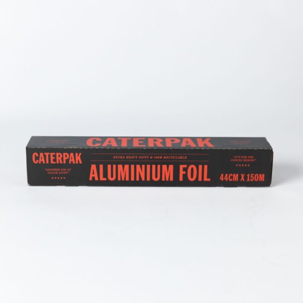 Extra Heavy Duty Aluminum Catering Foil Roll 44cm x 150 meter