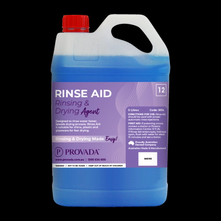 Rinse Aid, Rinsing & Drying Agent For Automatic Dishwashing Machines 5 Litre