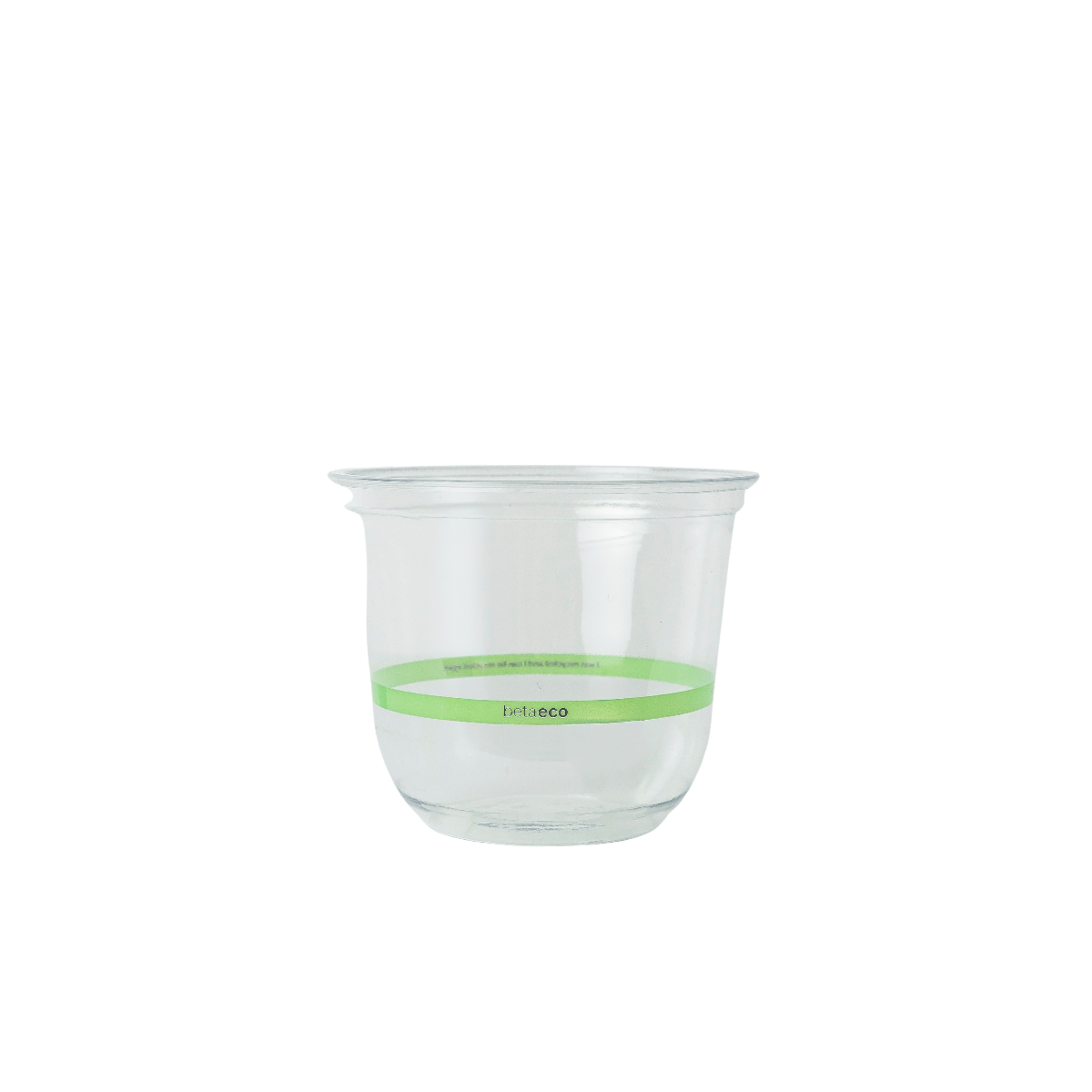 BetaEco 10oz (295ml) RPET Green U Shape Cup