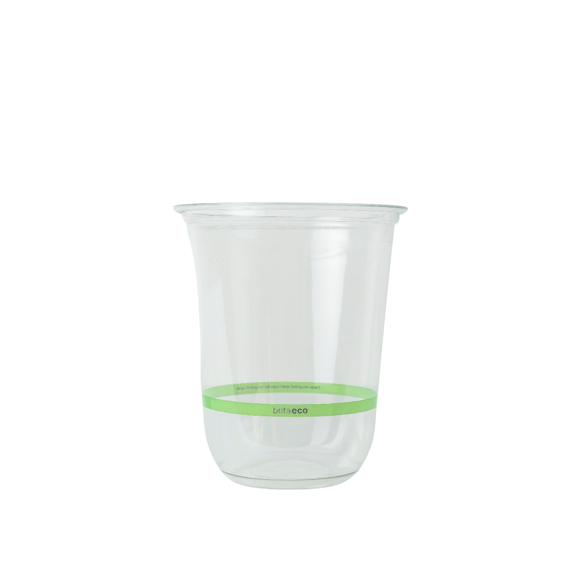 BetaEco 16oz (475ml) RPET Green U Shape Cup